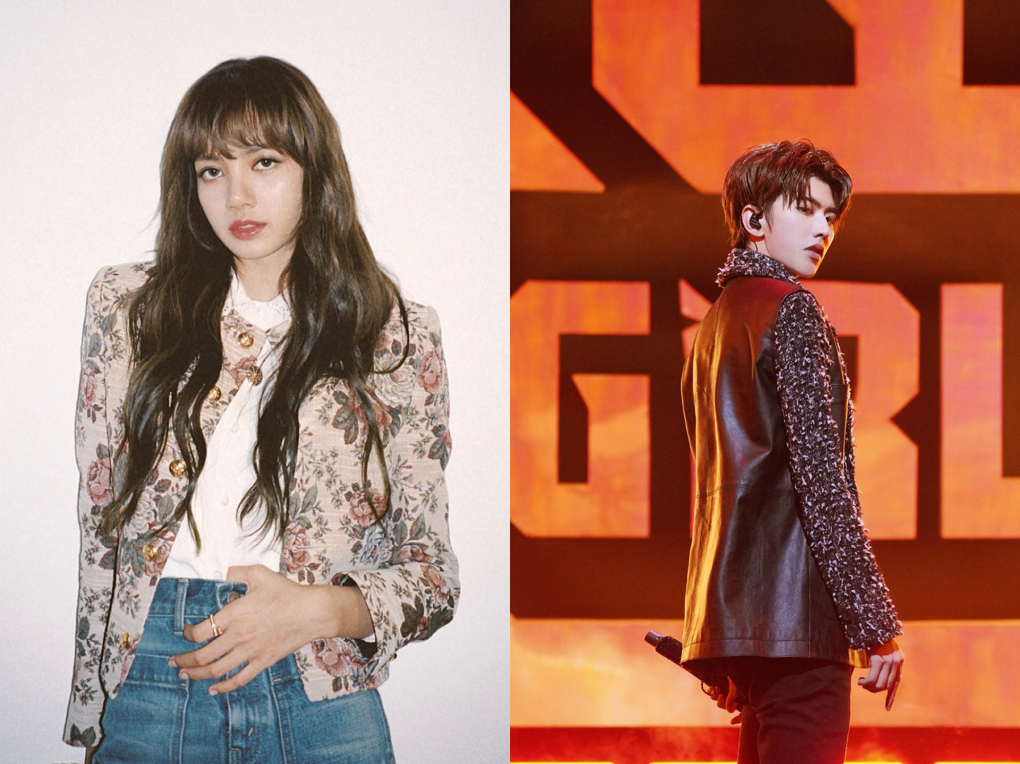 蔡徐坤lisa综艺节目大秀cp感!连私服也像穿情侣装 被大赞衣品高