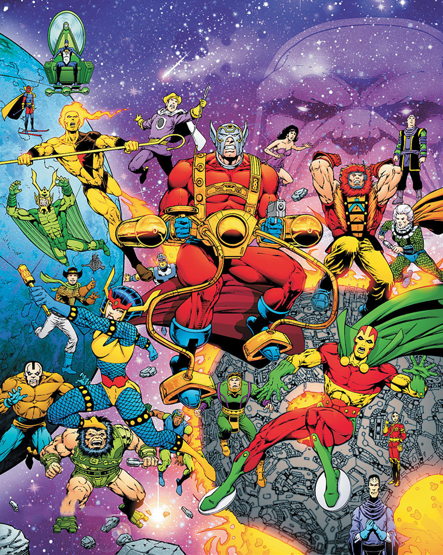 dc《新神族》有进展,不仅有达克赛德,还有复仇女神战队