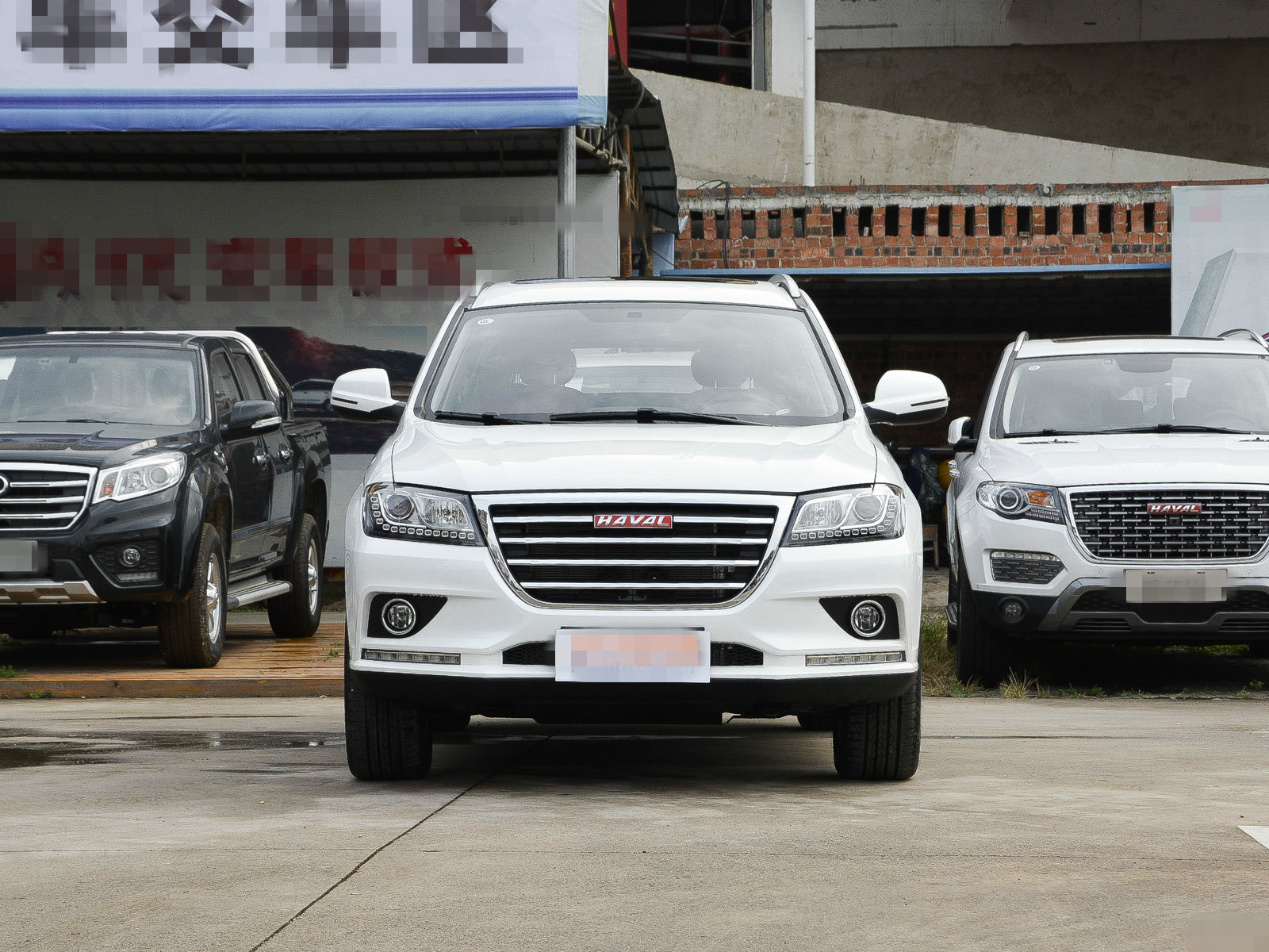 对哈弗h2外观的品鉴