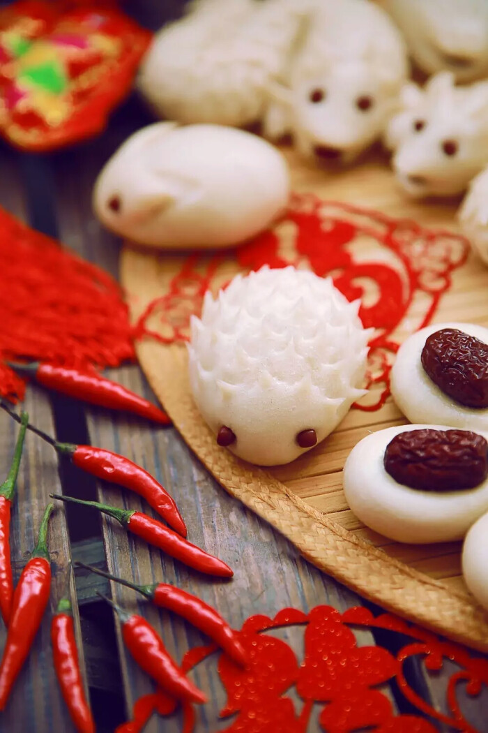 今小年做花馍,春节年夜饭主食8种花式馒头,好看好吃孩子喜欢