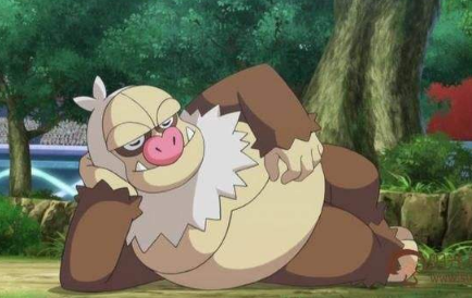 2,请假王 请假王是懒人獭第二阶段进化后的神奇宝贝,它很能睡,而且