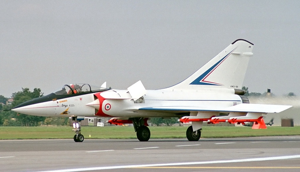 远去的倩影,幻影4000战斗机图赏