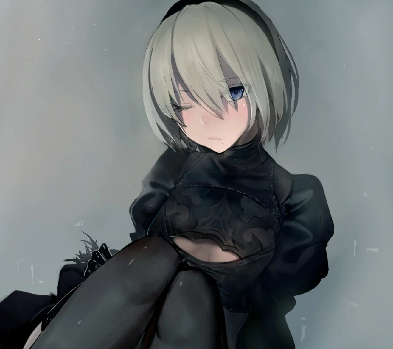 尼尔机械纪元角色美图,2b小姐姐