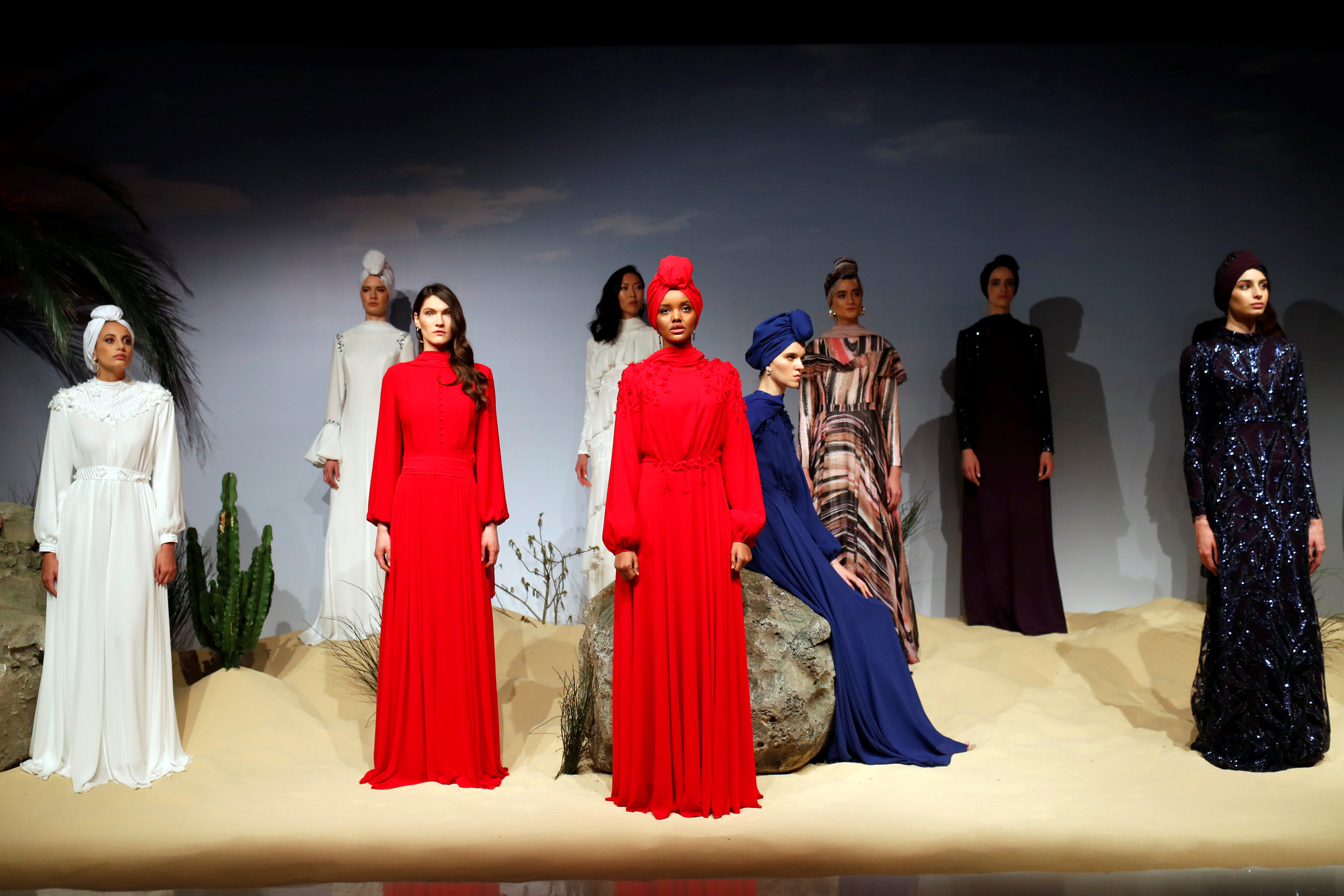 土耳其举办modanisa品牌时装秀(5)