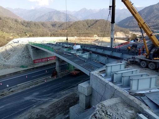 新建路芙蓉路口跨线桥钢箱梁安装工程施工期间实施交通限制