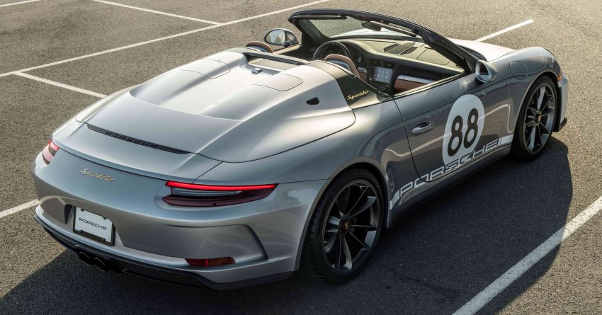 保时捷将拍卖最后一台全新911 speedster用于捐献本次抗疫
