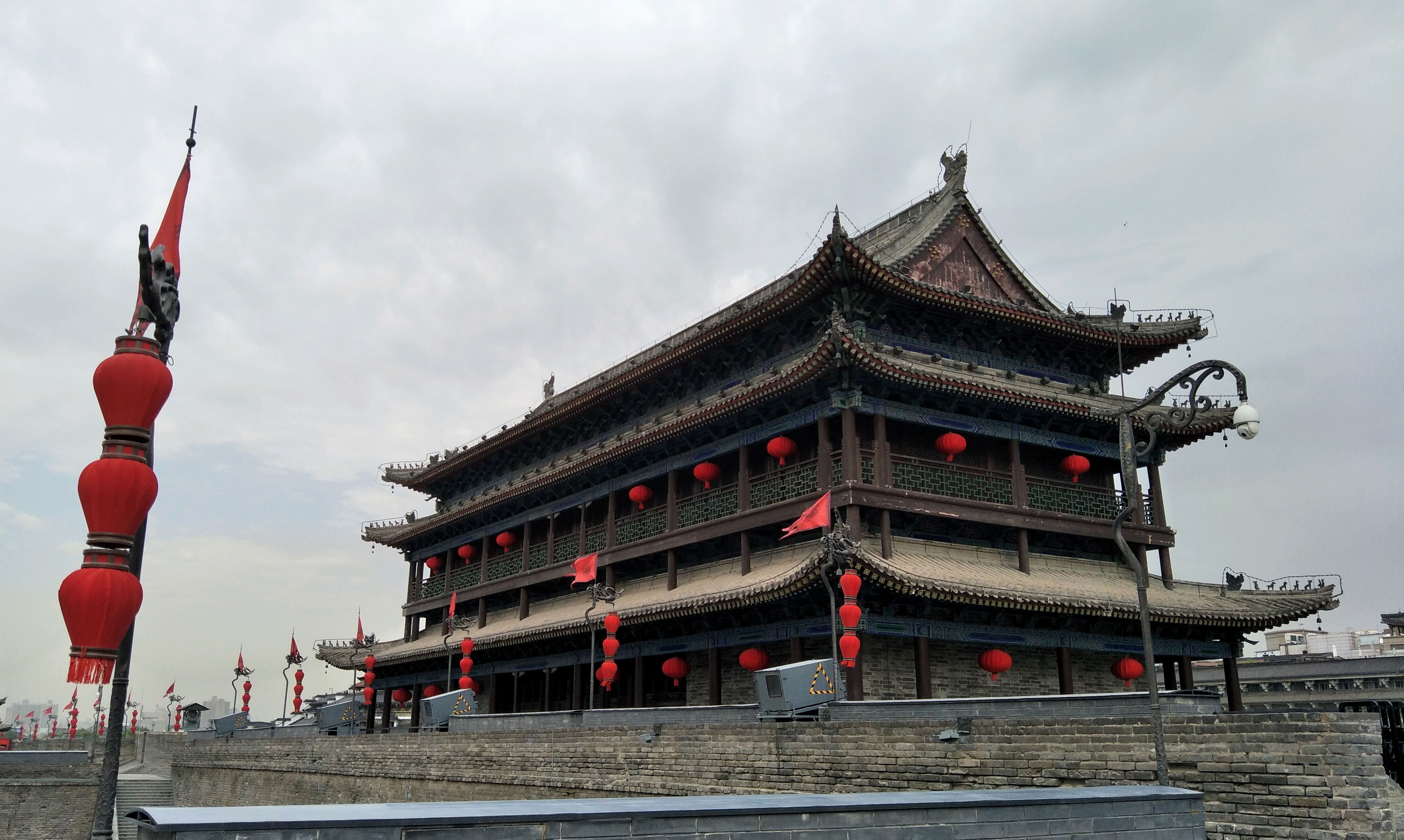 有历史的西安古城墙