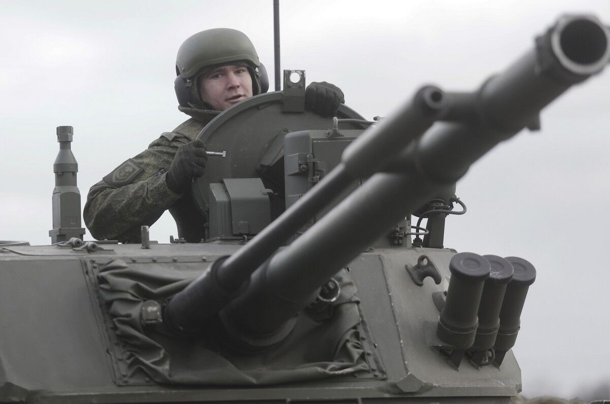 俄罗斯bmd-4空降战车