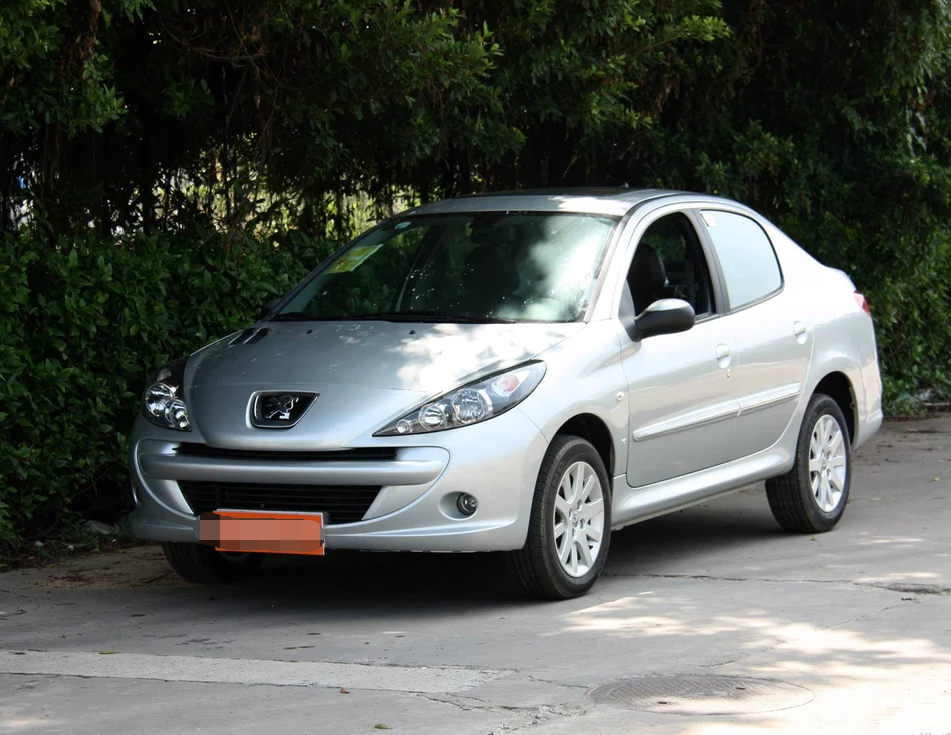 为大家图解一款标致207三厢 1.6l 手动 品乐版