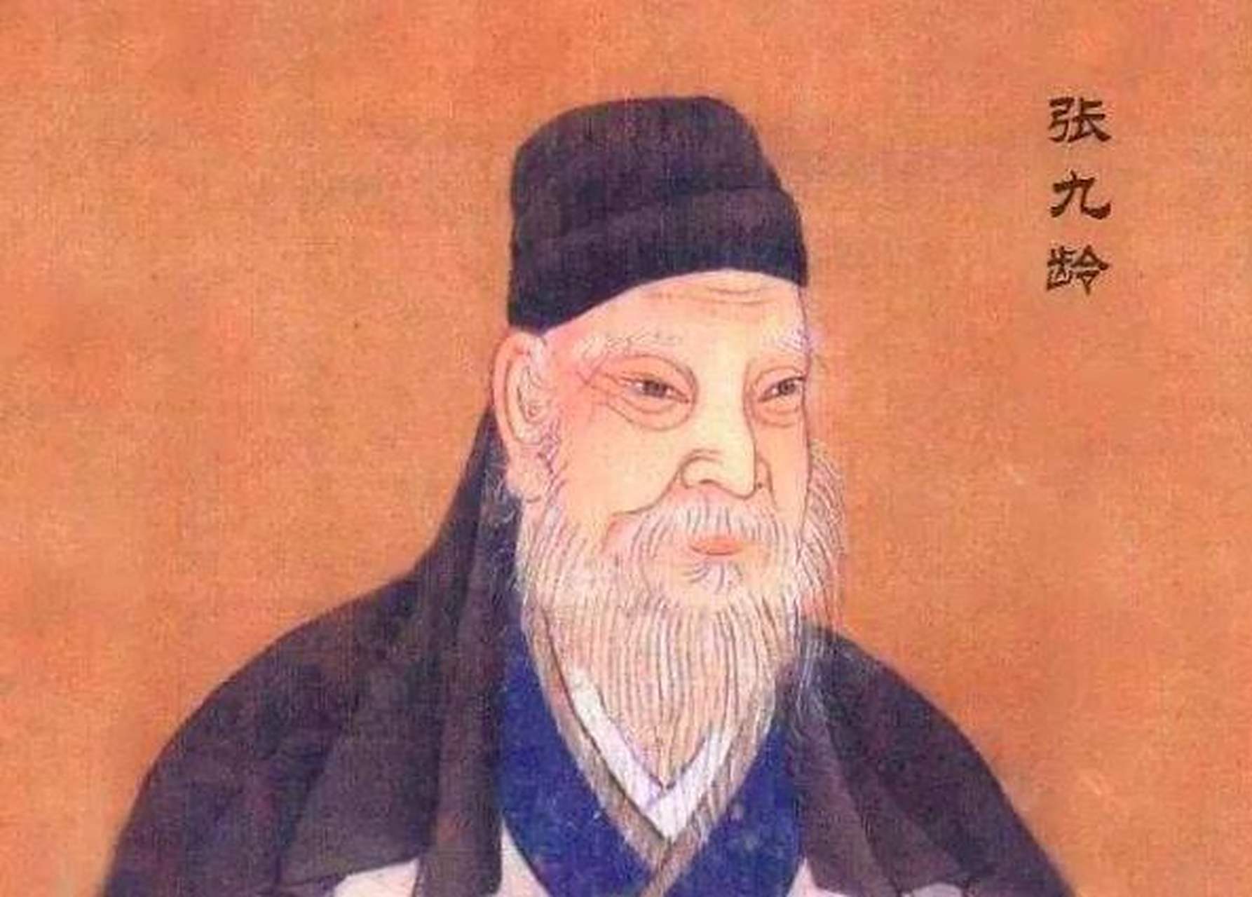 唐代明相张九龄自幼天资聪颖,七岁那年春天,他随家人到宝林寺游玩