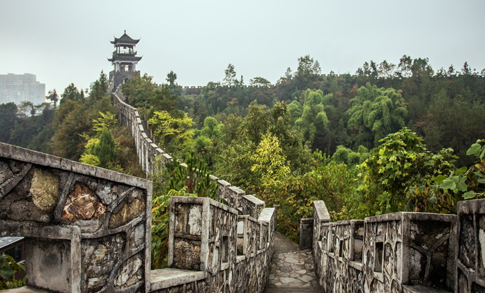 风景图集:湖北唐崖土司城,感受古城壮丽的风景!