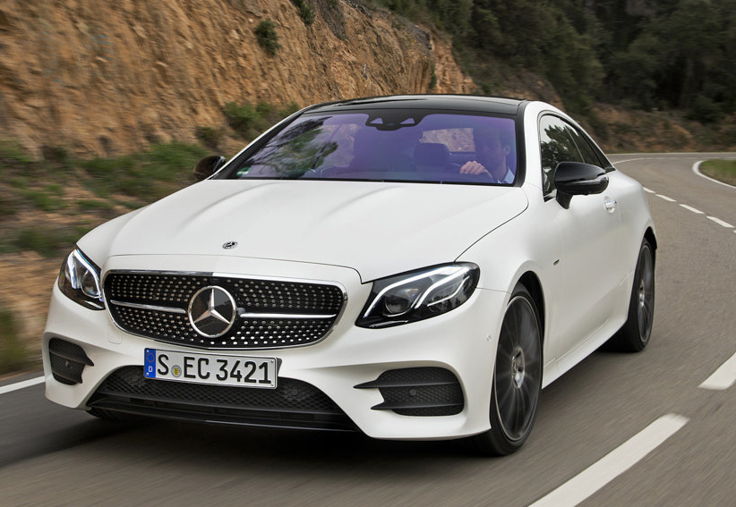 细节精致外观帅气的奔驰e级双门