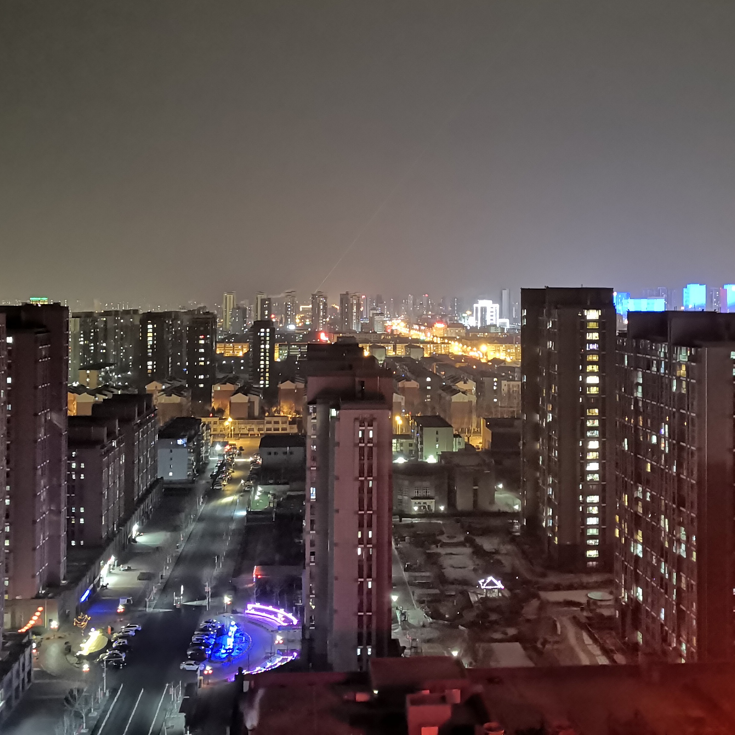 廊坊市夜景图片