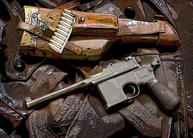 驳壳枪毛瑟c96:当年每名中国军人的标配,辉煌了半个世纪!