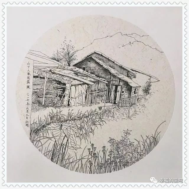 刘小刚先生钢笔画作品鉴赏