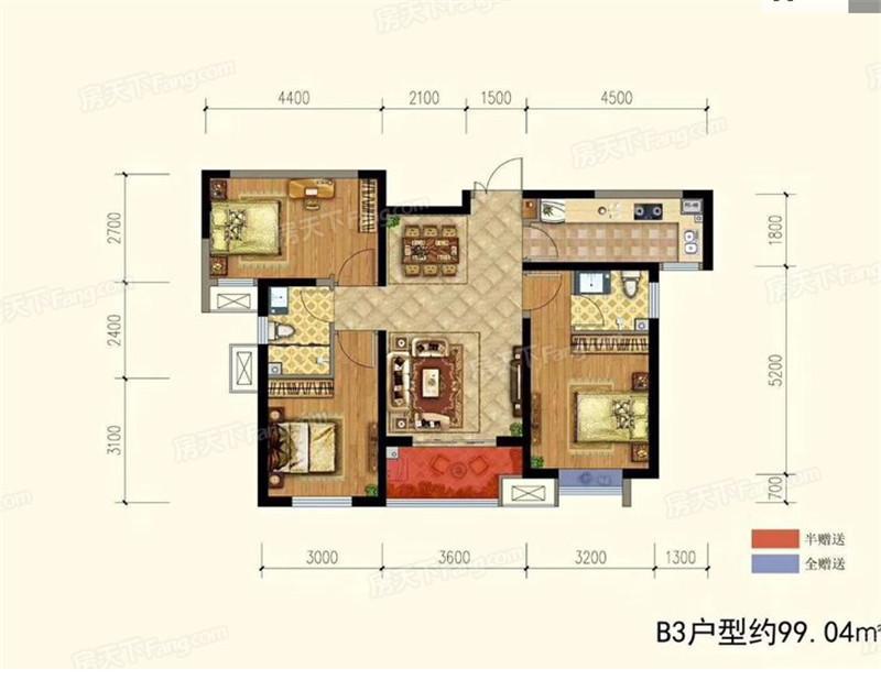 99.04平米的房子有多大?北欧风格预算9万如何装修好?