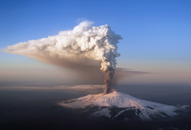 埃特纳火山 volcano etna:欧洲最大的活火山