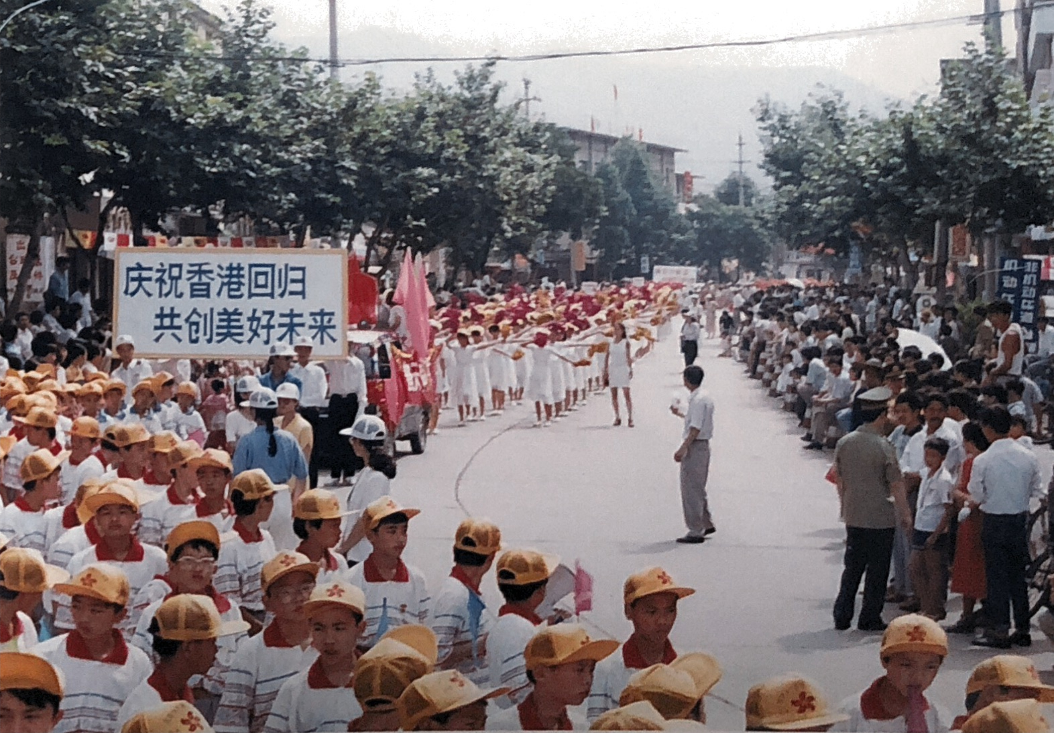 香港回归历史照片图片