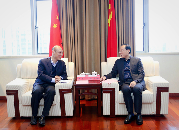 赵应云会见农信银资金清算中心党委书记,董事长王永红一行