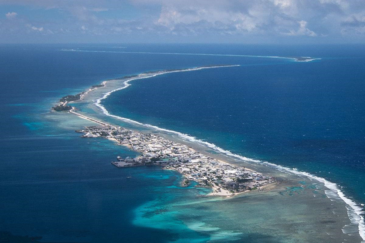第7位:马绍尔群岛共和国,位于中太平洋,由一千二百多个大小岛礁组成
