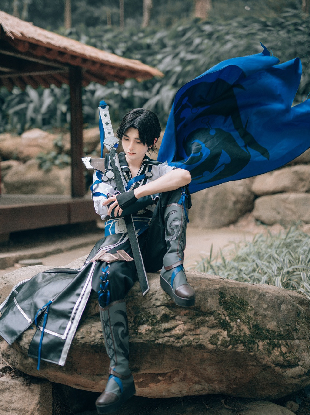 王者荣耀东方曜和西施cos:真羡慕你啊,有我这样优秀的朋友