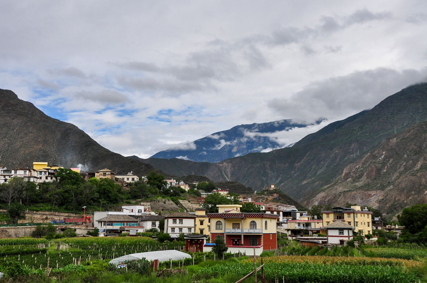 云南德钦县风景实拍