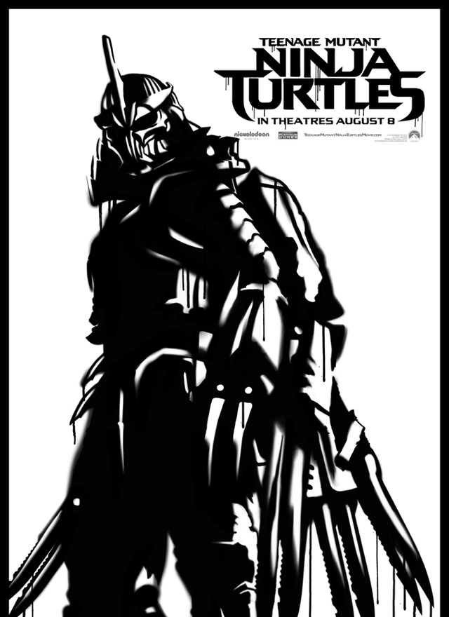 堪比钢铁侠,神似金刚狼反派,《忍者神龟》史瑞德炫酷盔甲图赏