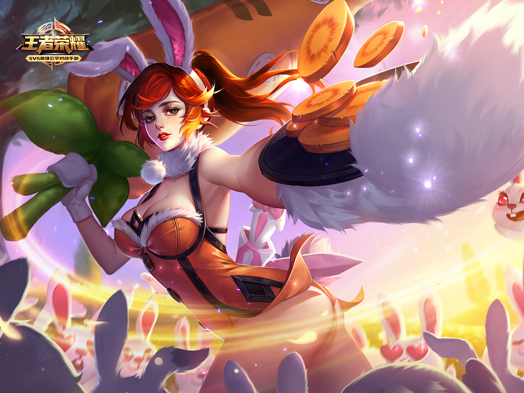 王者荣耀:美工师忘给这5个女英雄设计衣服了?她们下面啥都没穿