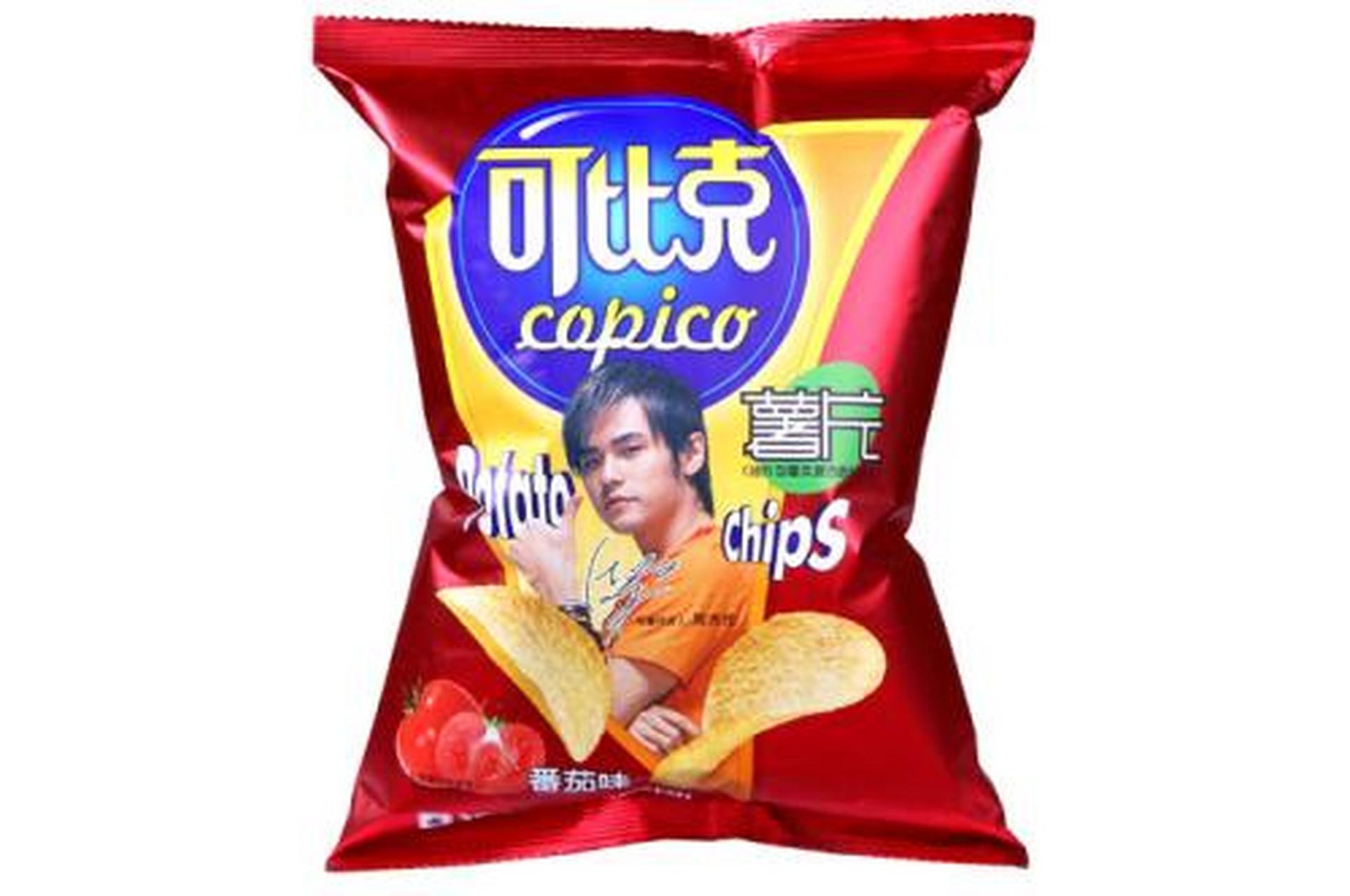 大家都很熟悉的可比克薯片,原来还是周杰伦代言的呢,不过还有叫"克