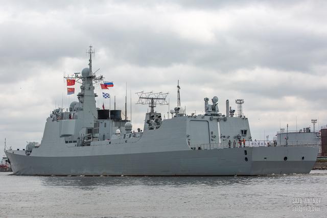 老外镜头下的我海军"中华盾"153舰,拍得很走心,越看越美