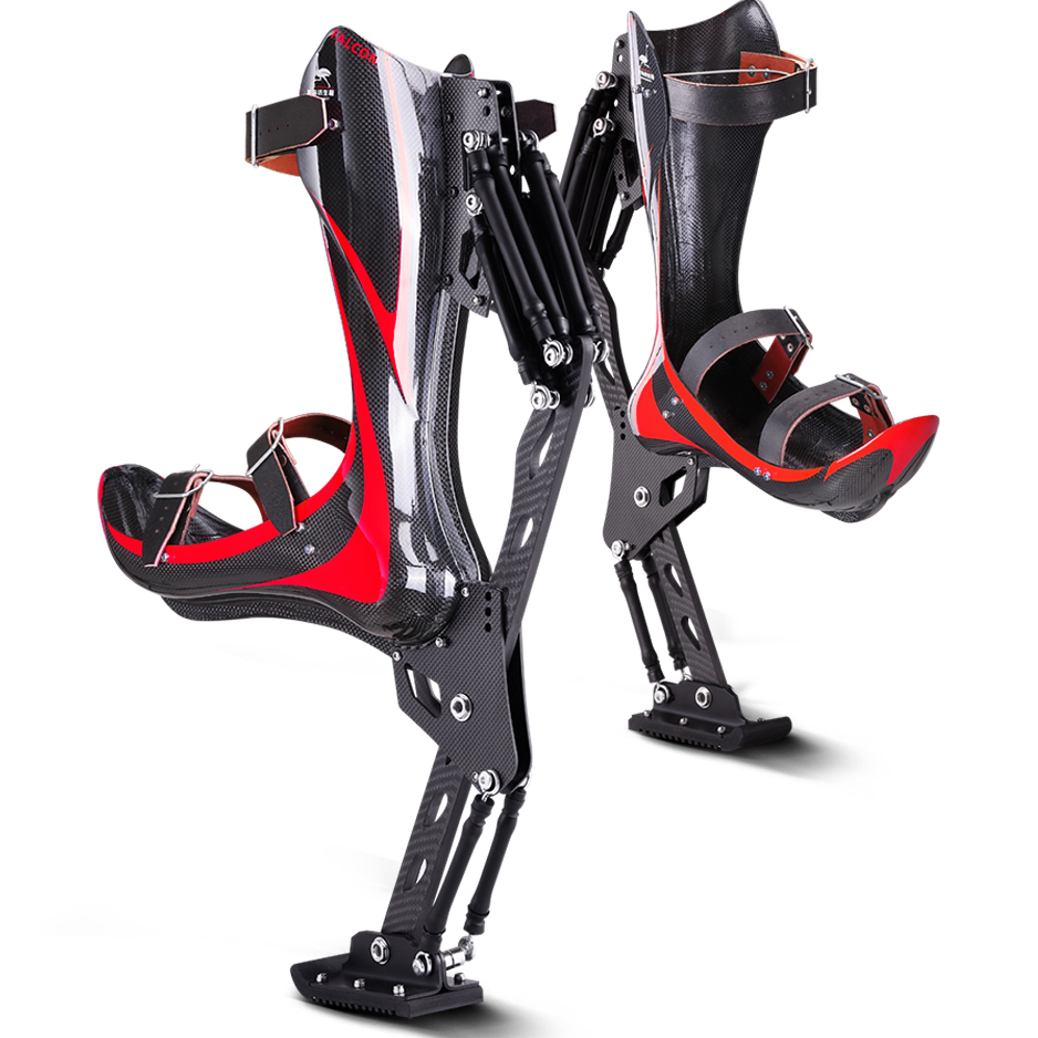 区别于传统跑步的酷玩装备——鸵鸟仿生鞋/bionic boot