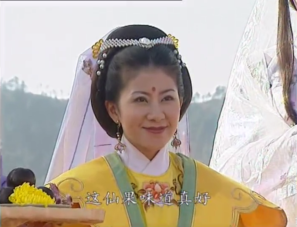 "一驴一甘蔗走江湖"的天香公主,淑女装小清新,王母娘娘最贵气