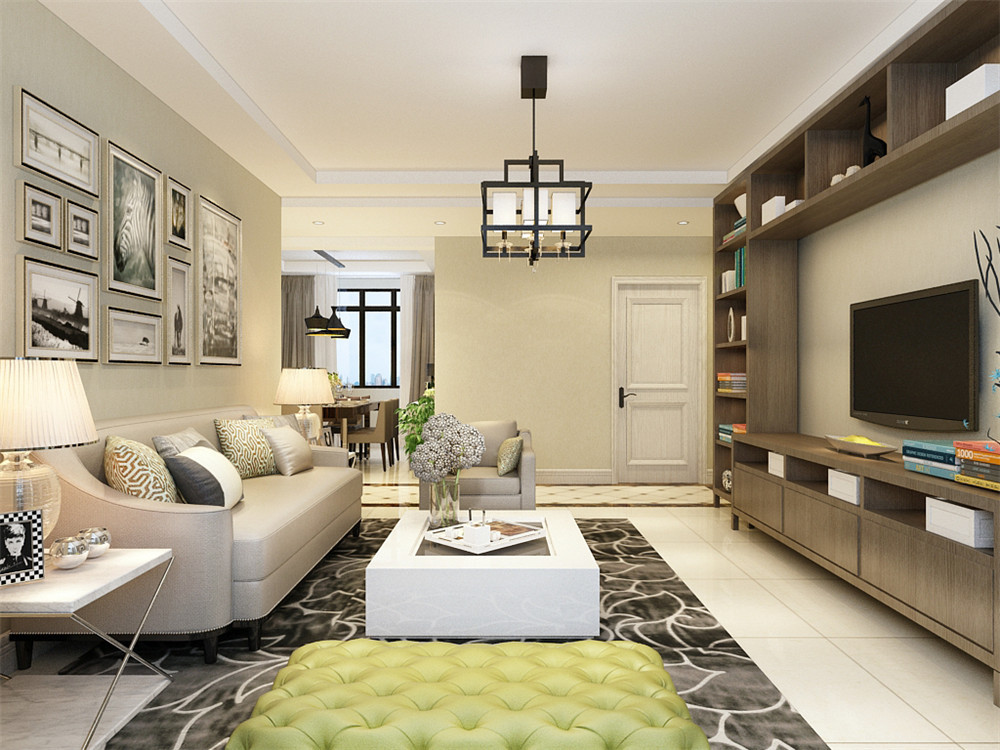 5万元装修的现代简约风格,整整120平米,朋友圈传疯了!-华润橡树湾装修