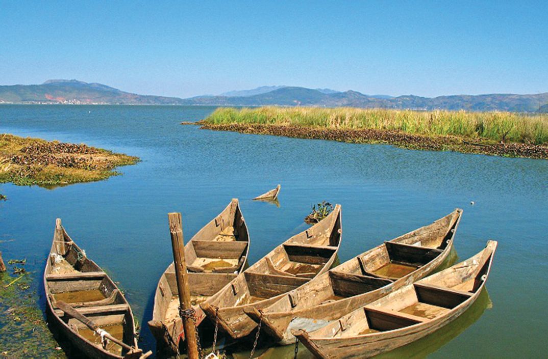 通海杞麓湖,新河口湖滨公园.云南·玉溪还有更多值得一去的景点