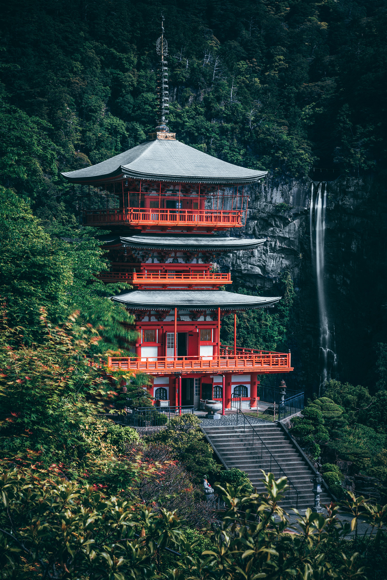 从大阪来到了和歌山县的那智の滝(那智瀑布)