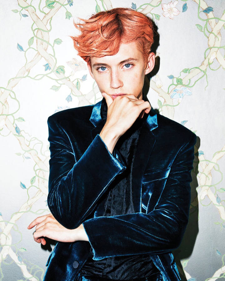 红发戳!troye sivan登上《paper》杂志全新封面及写真美图曝光!