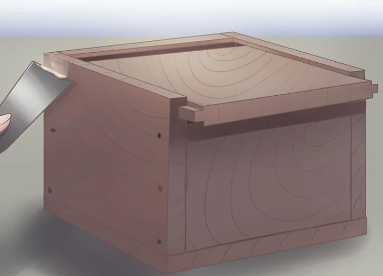 学习木工,动手打造不同箱盖的木箱