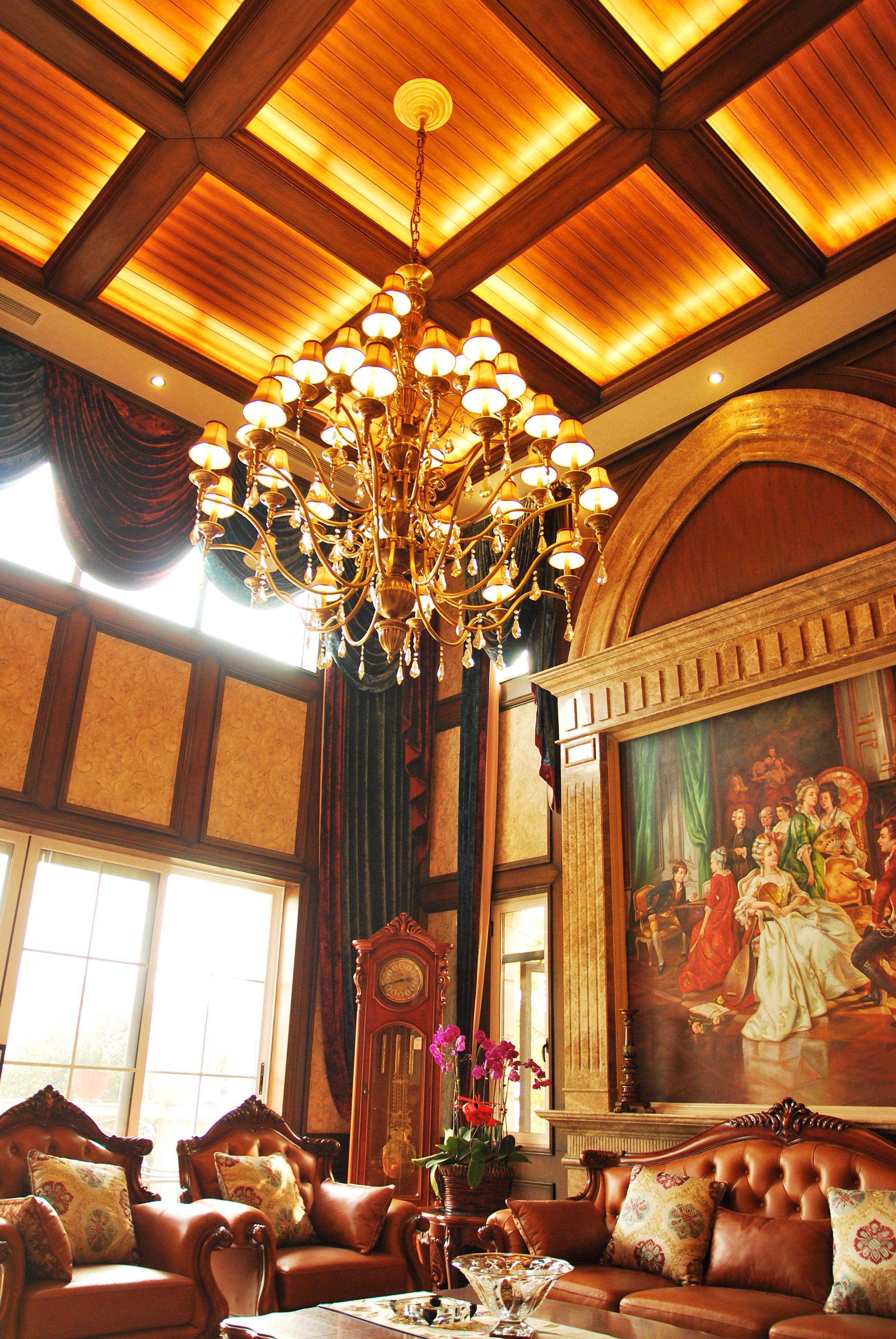 土豪金的新中式装修,颠覆你的世界观