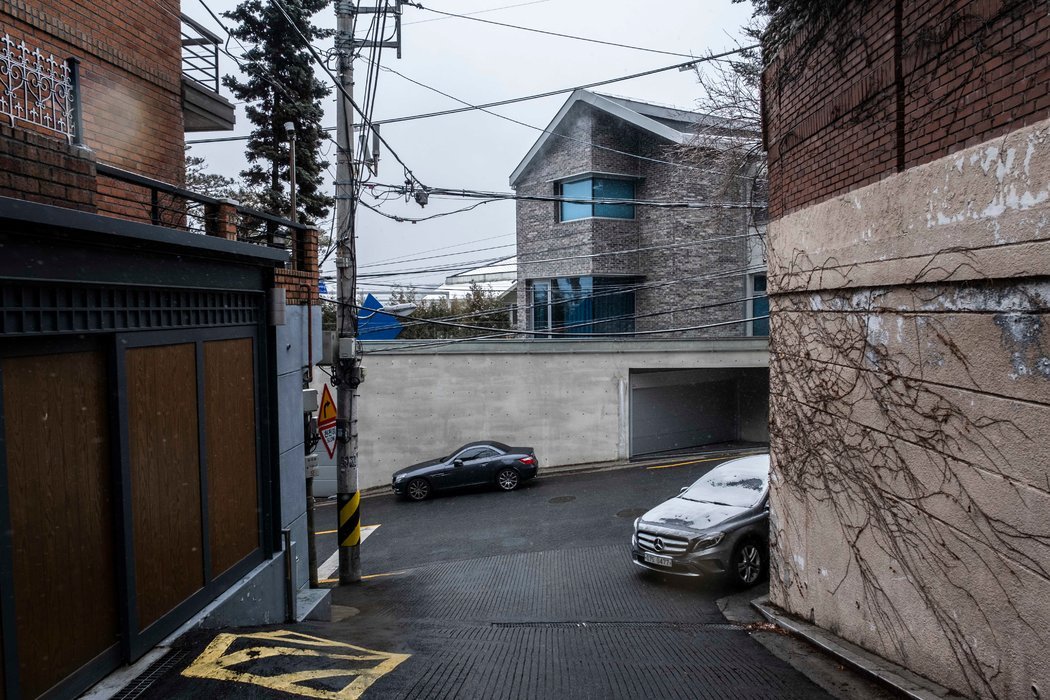 首尔富裕的城北区。