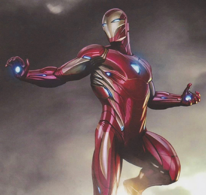 《复联3》被弃用的钢铁侠造型,幸好没用,网友:有点娘