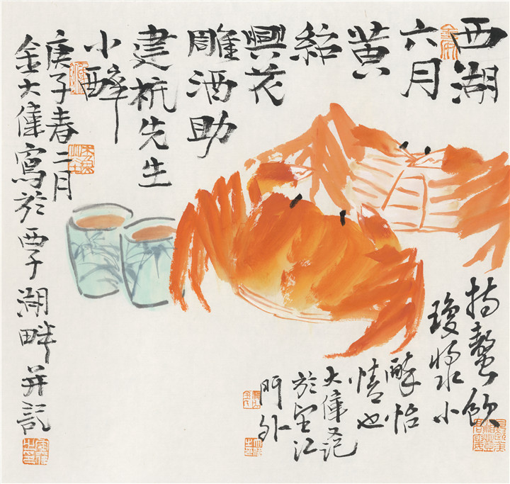 迁想妙得,气韵天成——金大伟中国书画作品赏析