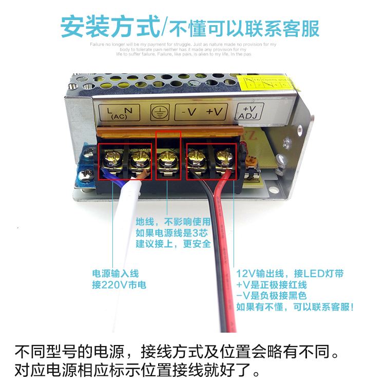 燈帶變壓器有接線孔,但因為沒有螺絲壓不緊,該怎麼辦?