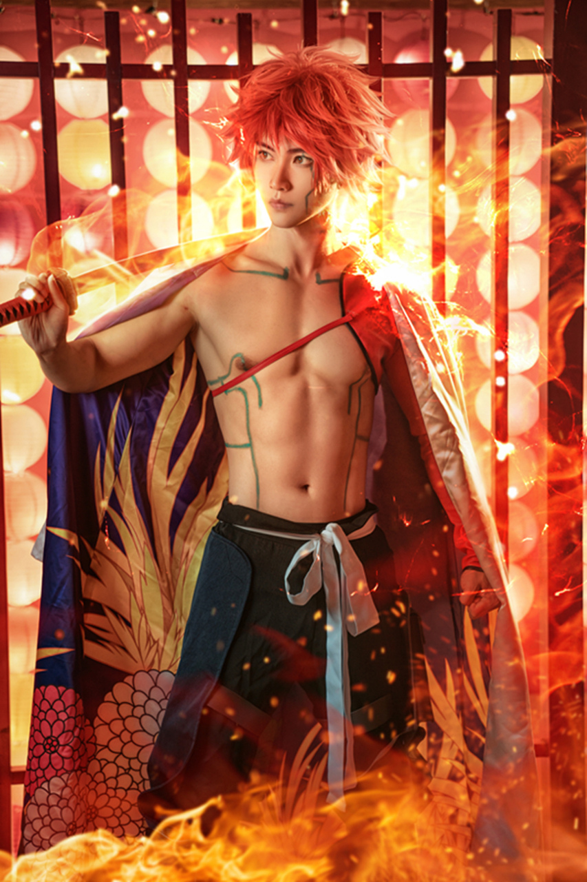 cos秀 一组《fate/grand order》中的"千子村正"cos.
