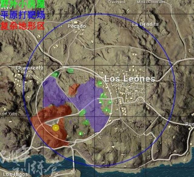 绝地求生:如何应对沙漠地图四种截然不同的决赛圈?