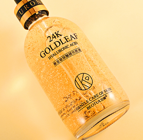 天猫爆品24k黄金精华液,淡化肤色暗沉,补水锁水保湿,收缩毛孔