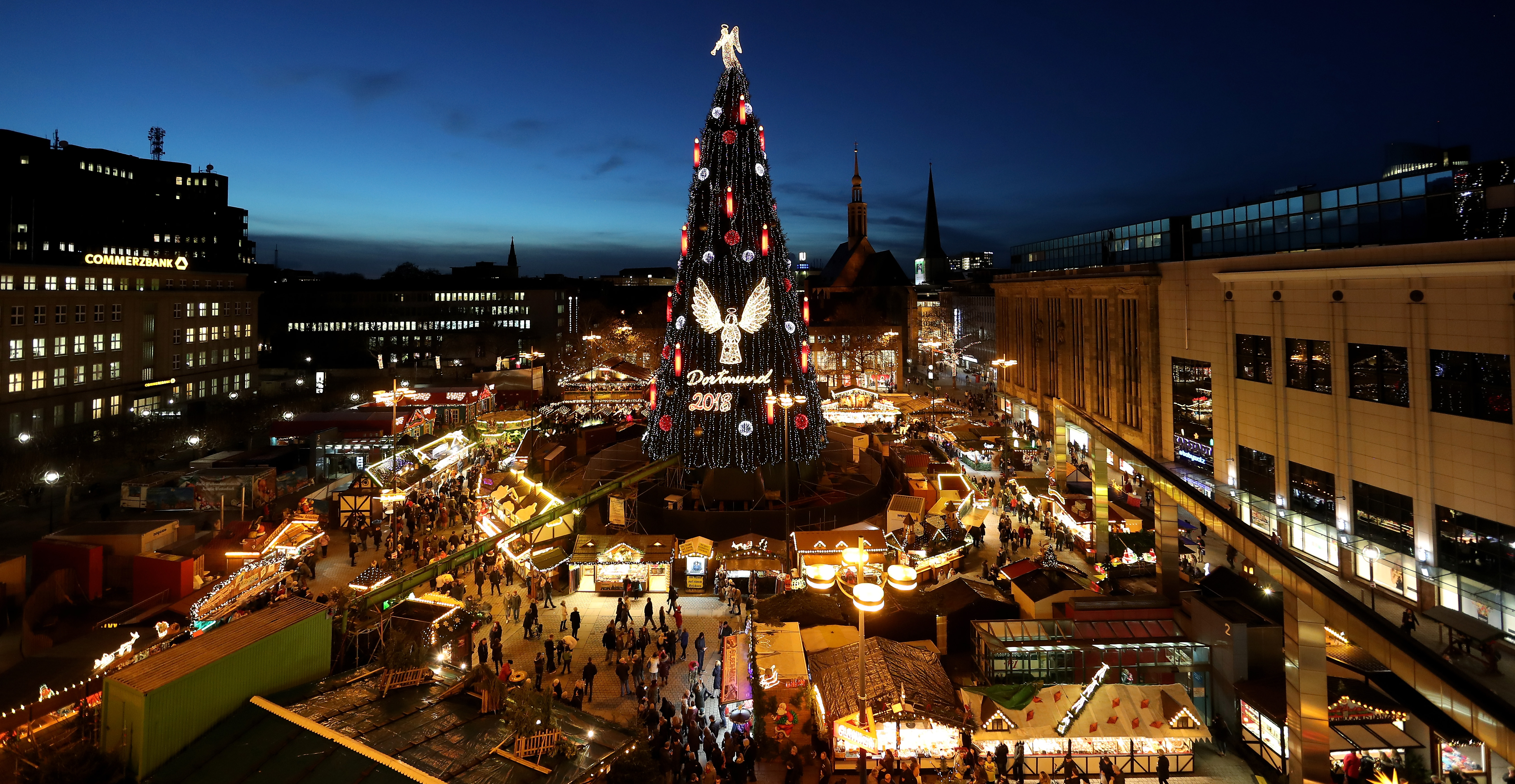 多特蒙德的圣诞树