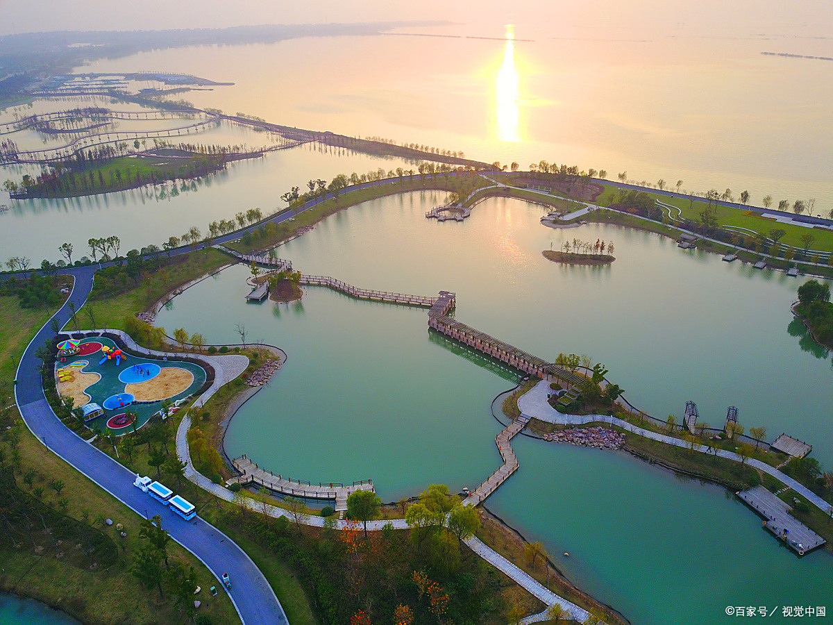 上海长兴岛郊野公园,这处位于上海市崇明区长兴镇的自然生态公园,宛如