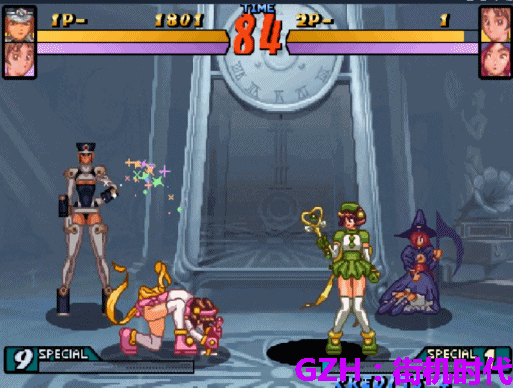 经典街机《豪血寺一族3》超必杀原型,七枷社居然过来客串