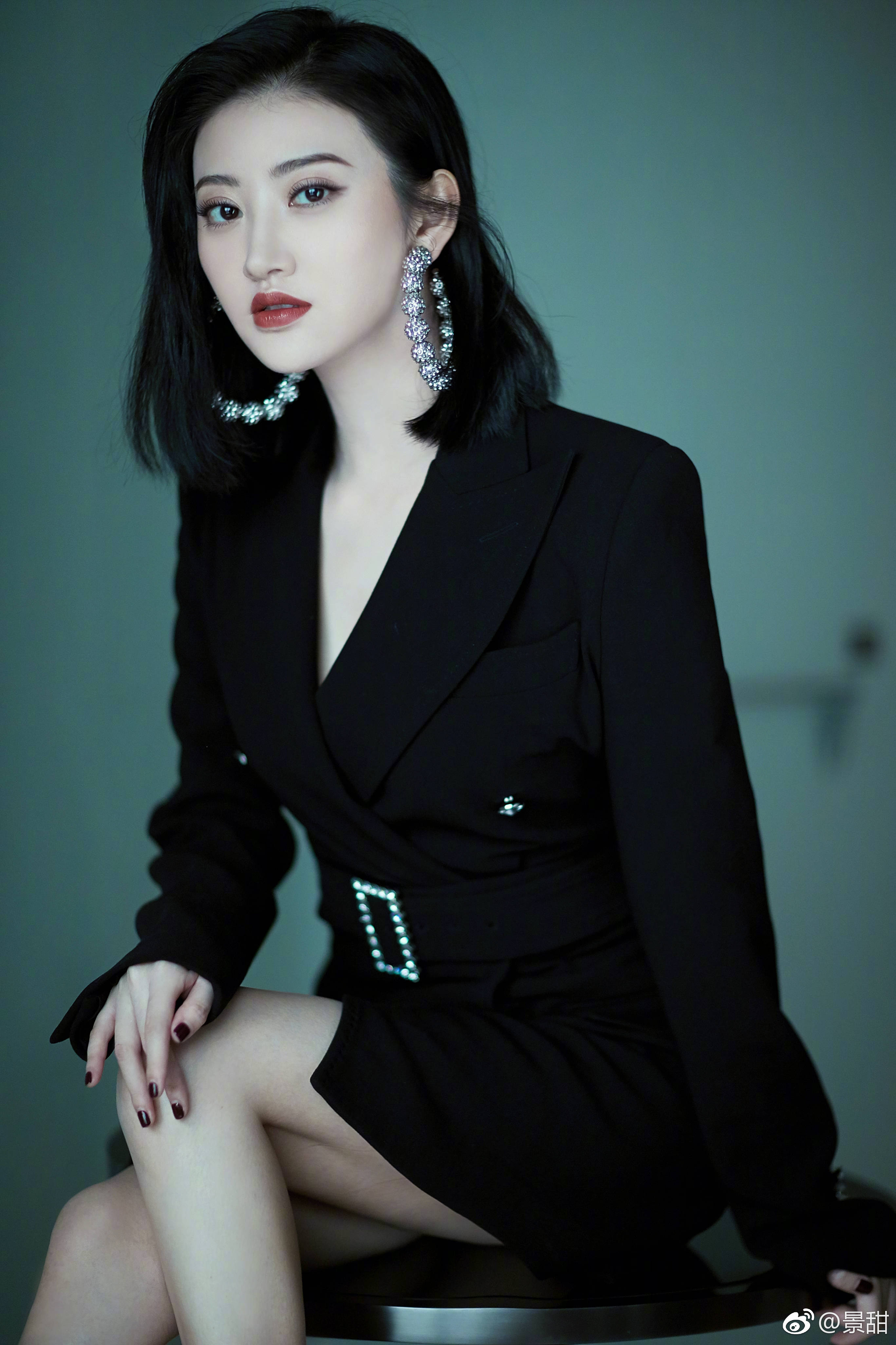可盐可甜的景甜你喜欢吗?她简直是男人心中女神的标配