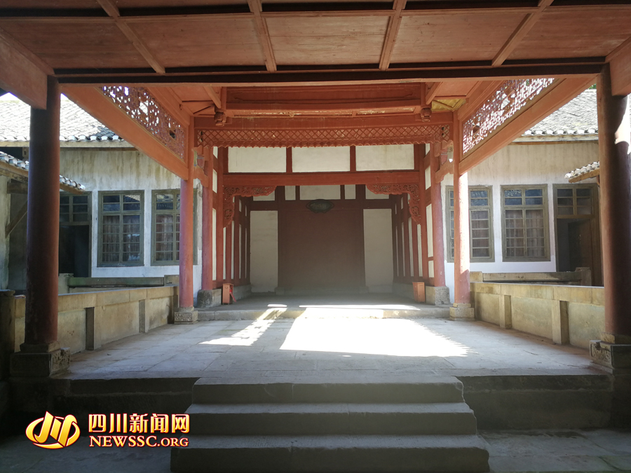 自贡有着200多年历史的福源灏民居重焕生机(图)